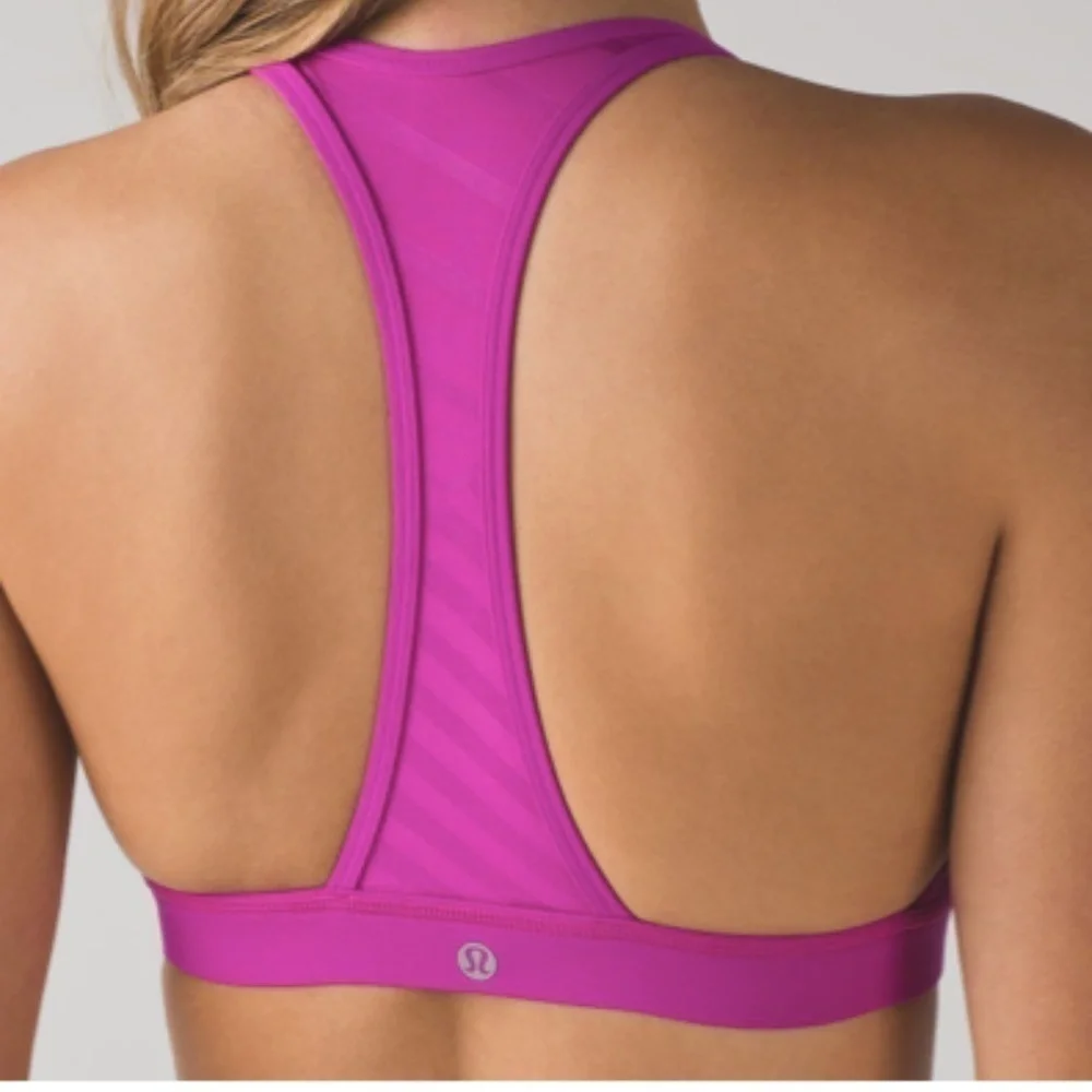 Lululemon Hot Like Agni Bra Polar Pink